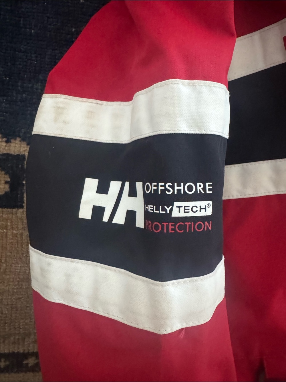 Helly Hansen Red Black White Offshore Jacket